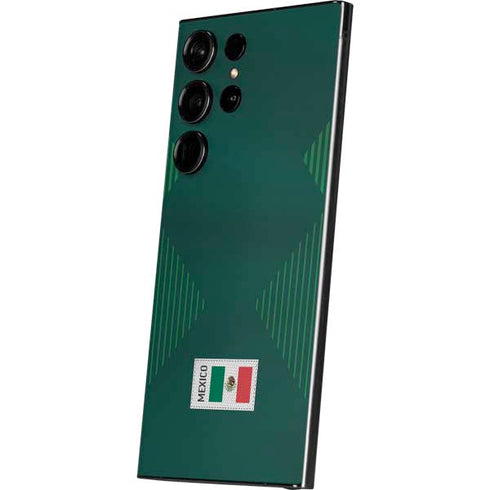 Mexico Soccer Flag Galaxy S25 Ultra Skin